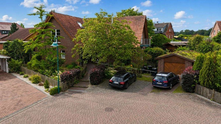 Ansicht Zufahrt Einfamilienhaus Rehburg-Loccum