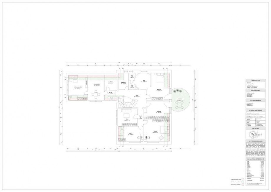 Obergeschoss Villa H�llhorst