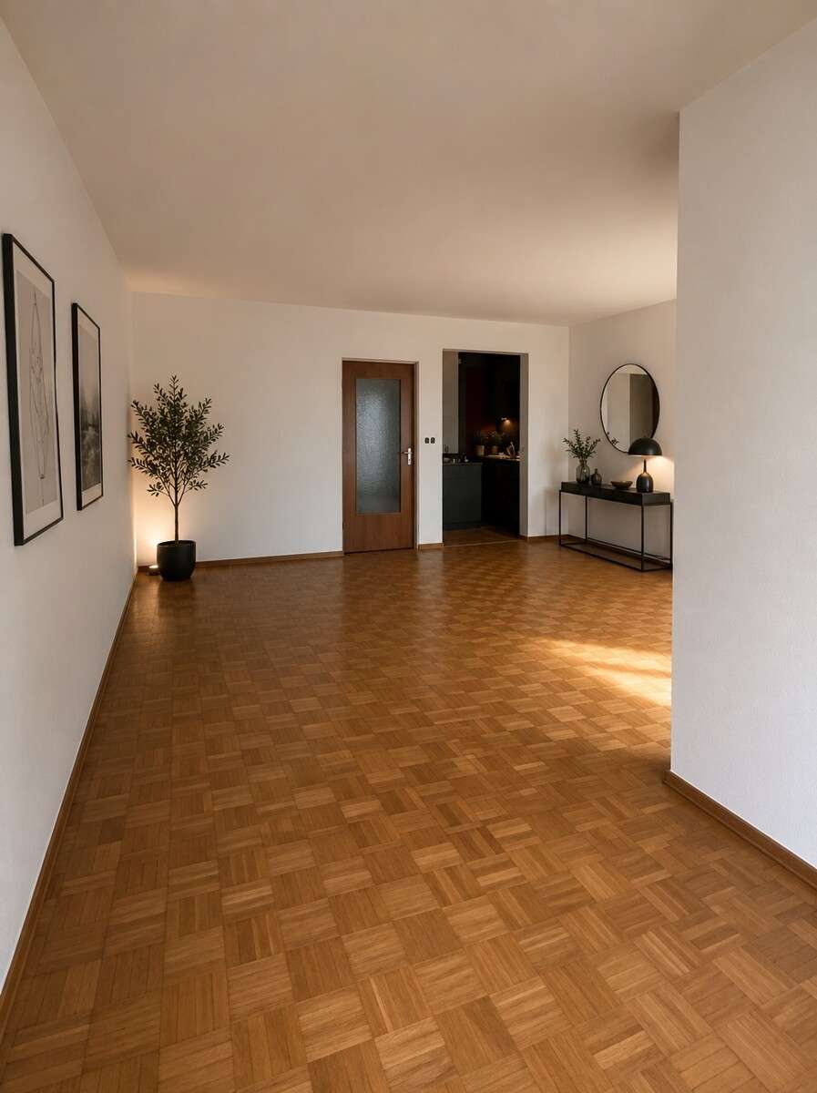Wohnzimmer Erdgeschosswohnung L�bbecke