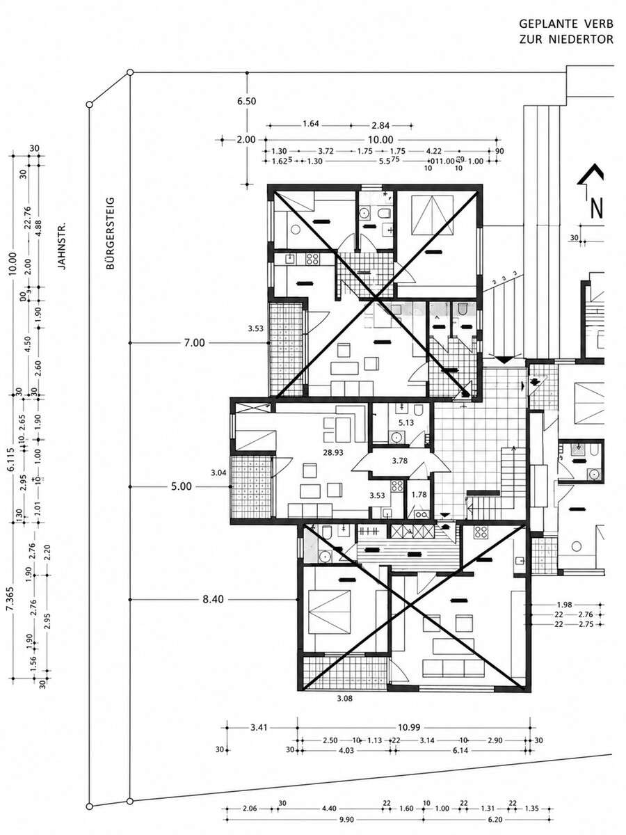 Grundriss Erdgeschosswohnung L�bbecke