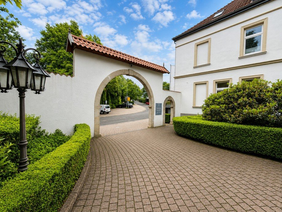 Innenhof Hotels Bad Oeynhausen
