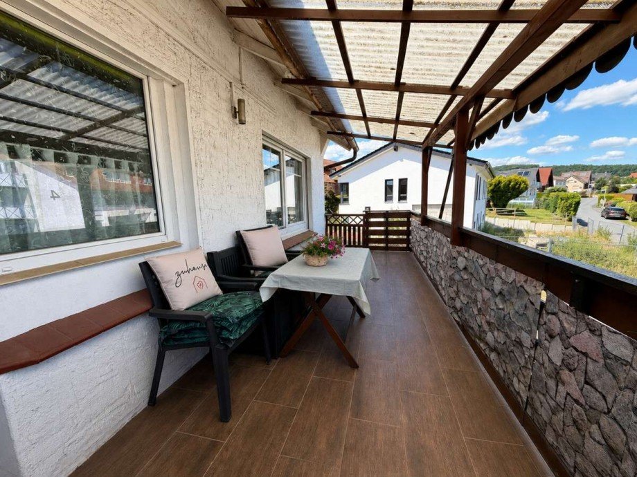 Balkon Ostseite Mehrfamilienhaus H�llhorst