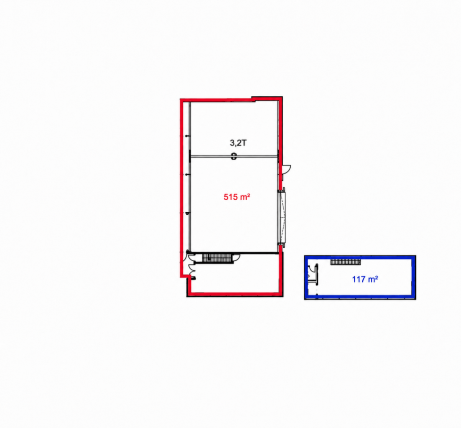 Grundriss Lager L�bbecke