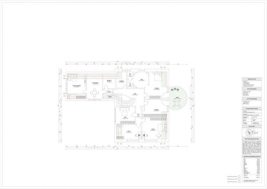 Obergeschoss Villa H�llhorst