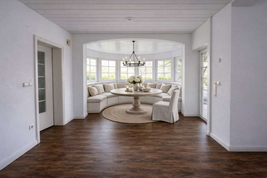 Fr�hst�cksecke Einrichtungsbeispiel Villa H�llhorst