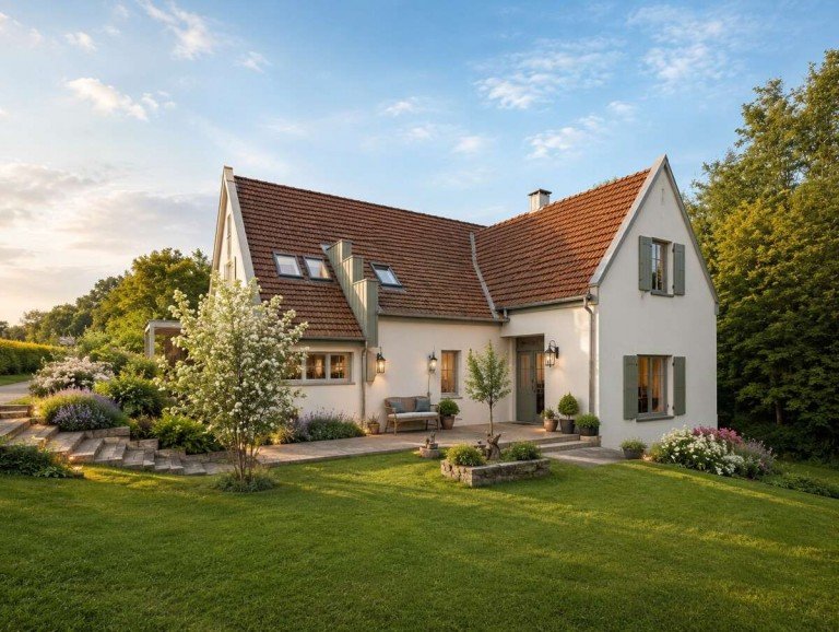 Designvorschlag H�llhorst Mehrfamilienhaus Charakterimmobilie mit Einliegerwohnung auf au�ergew�hnlichem Naturgrundst�ck