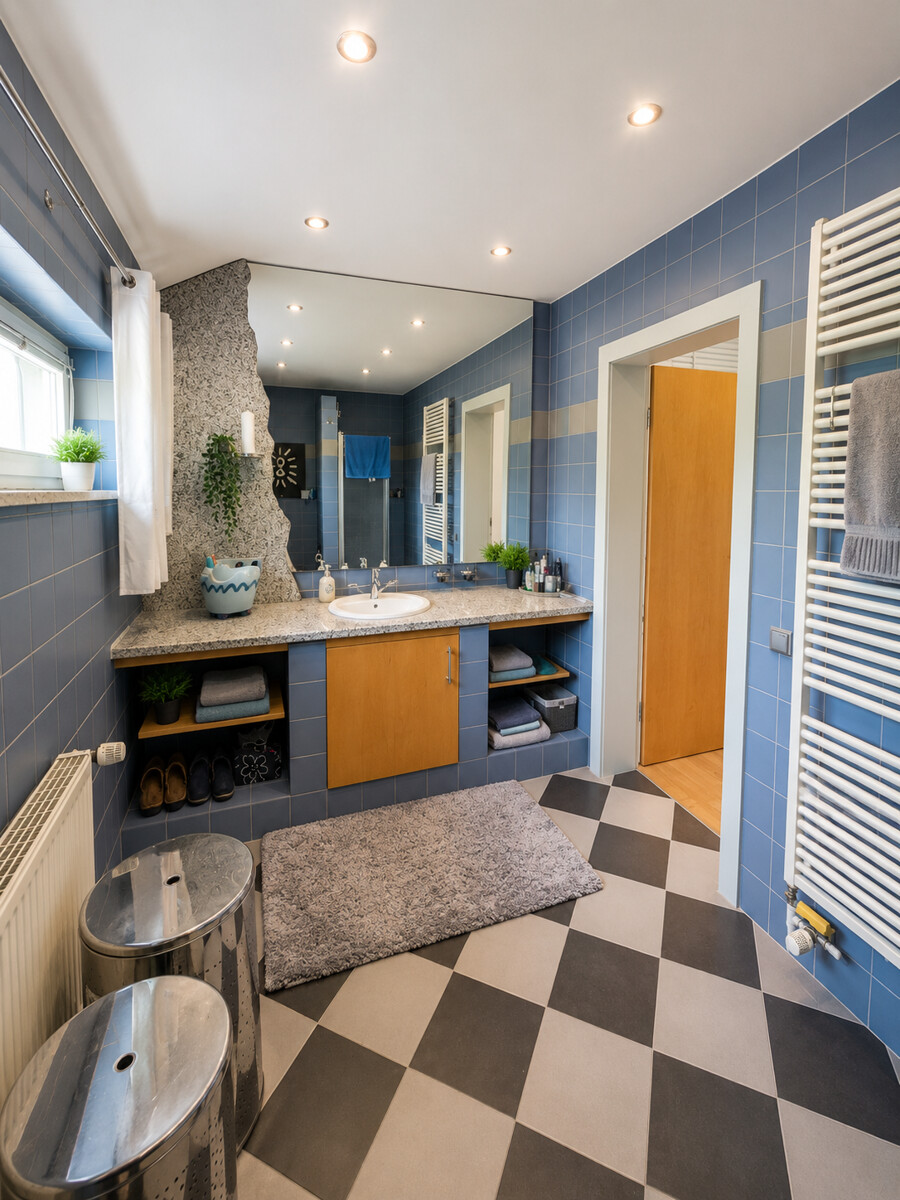 Bad EG WE1 Zweifamilienhaus H�llhorst