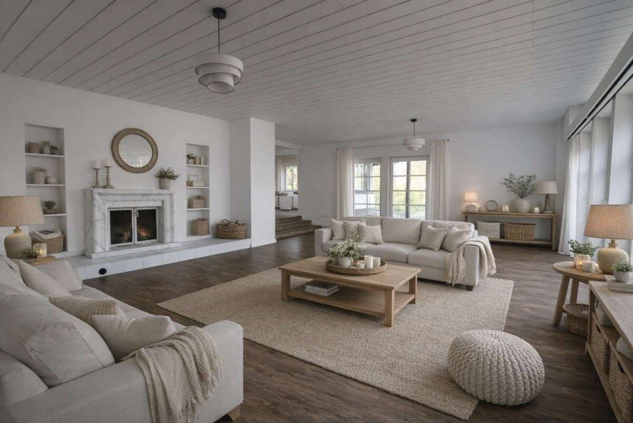 Wohnzimmer Einrichtungsbeispiel Villa H�llhorst