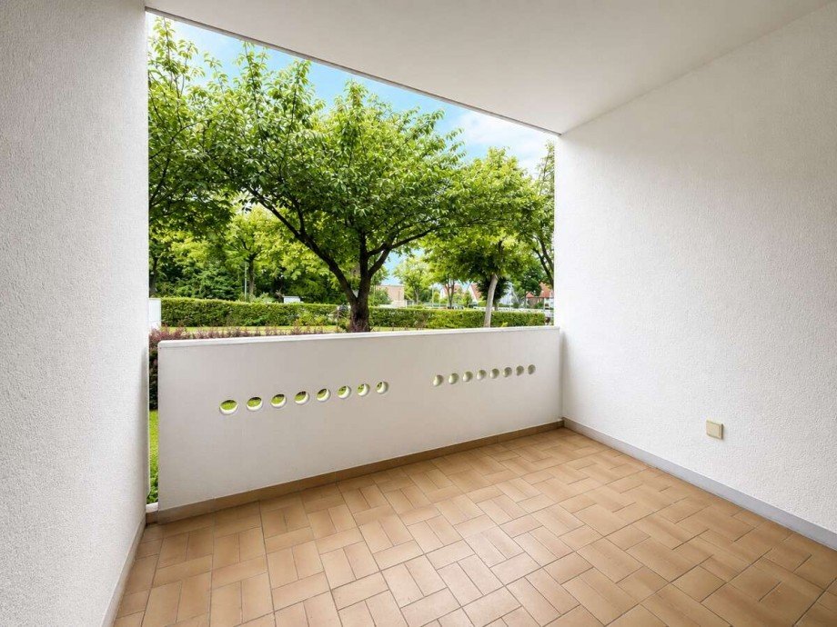 Loggia Erdgeschosswohnung L�bbecke