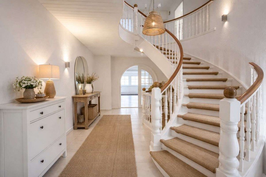 Treppenhaus Einrichtungsbeispiel Villa H�llhorst