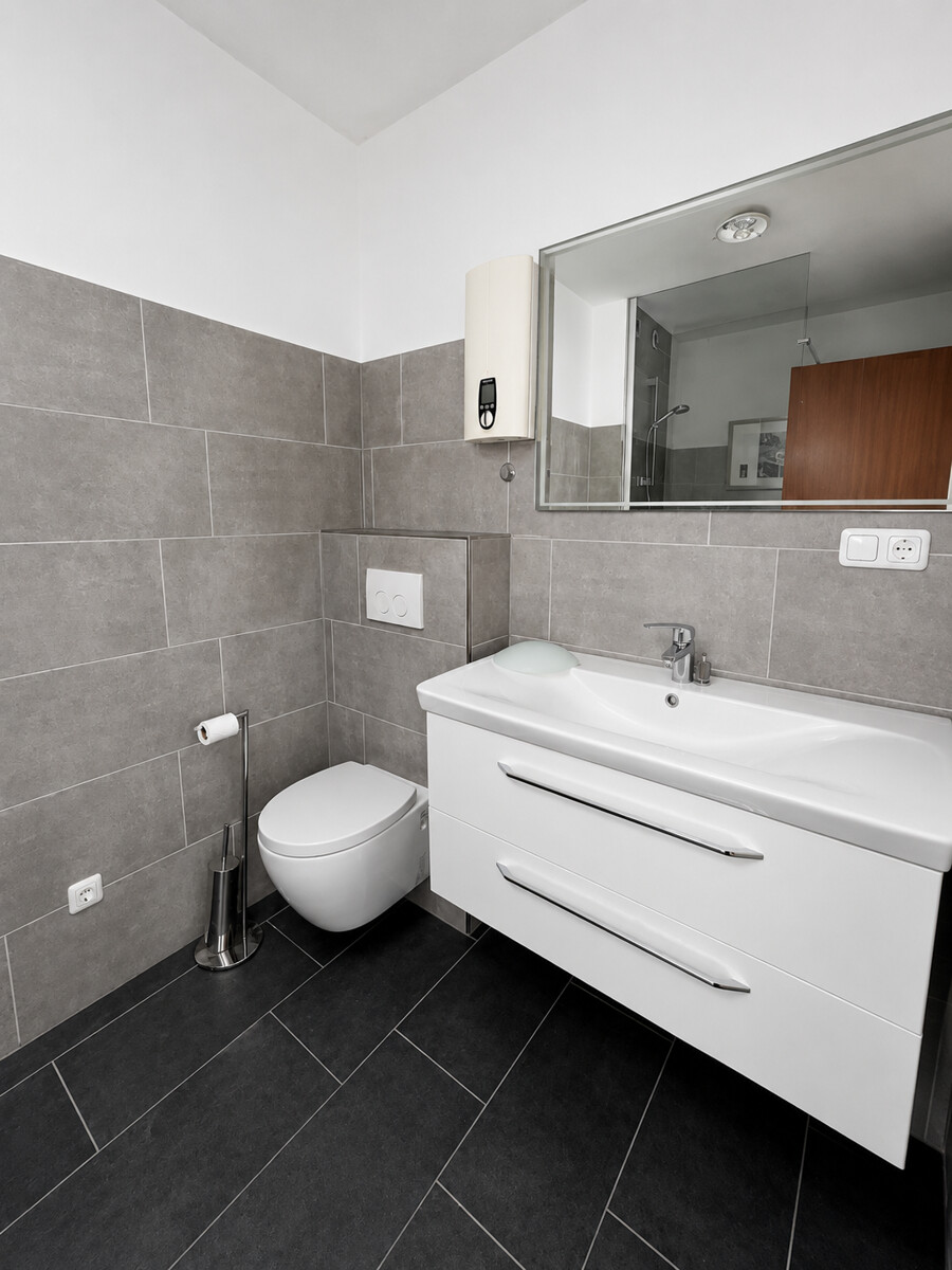 Badezimmer Erdgeschosswohnung L�bbecke